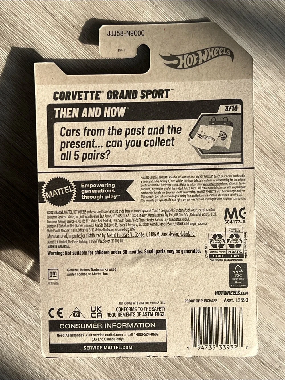 Corvette Grand Sport Hot Wheels